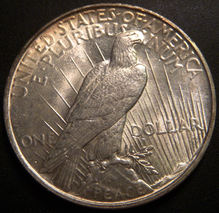 1922-D Peace Dollar - AU