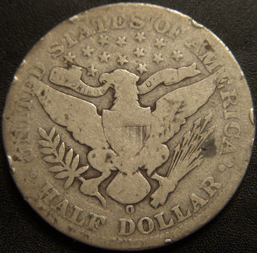 1908-O Barber Half Dollar - Good