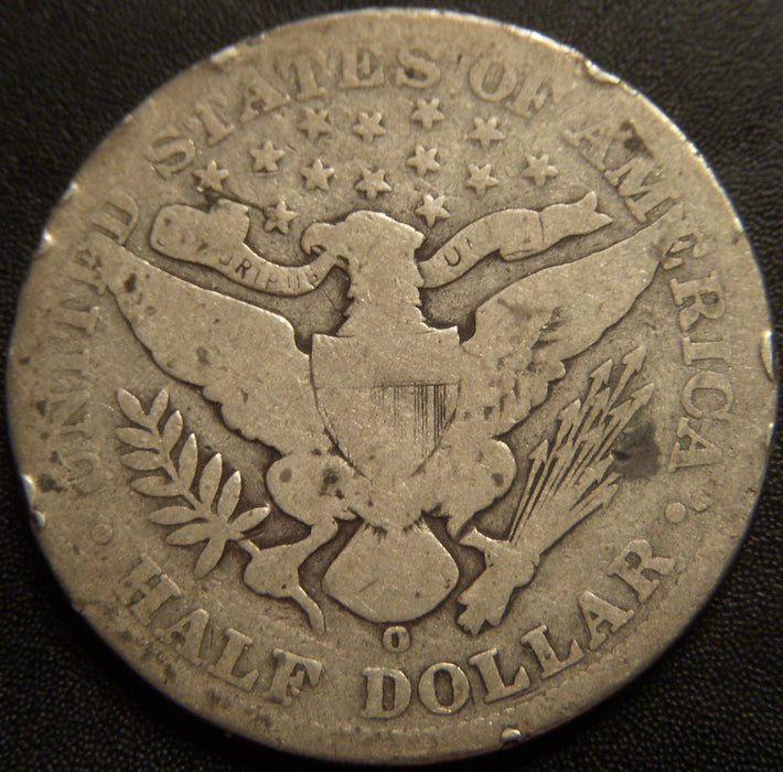 1908-O Barber Half Dollar - Good