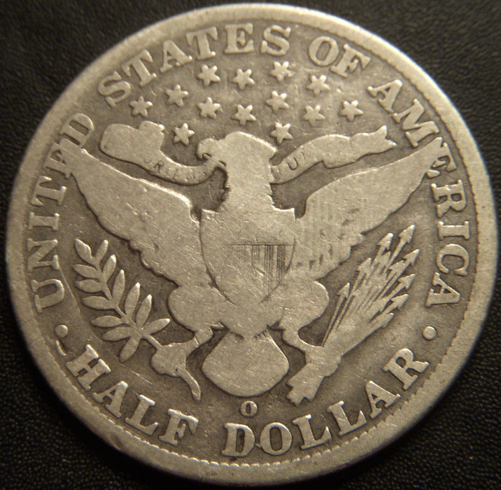 1909-O Barber Half Dollar - Good