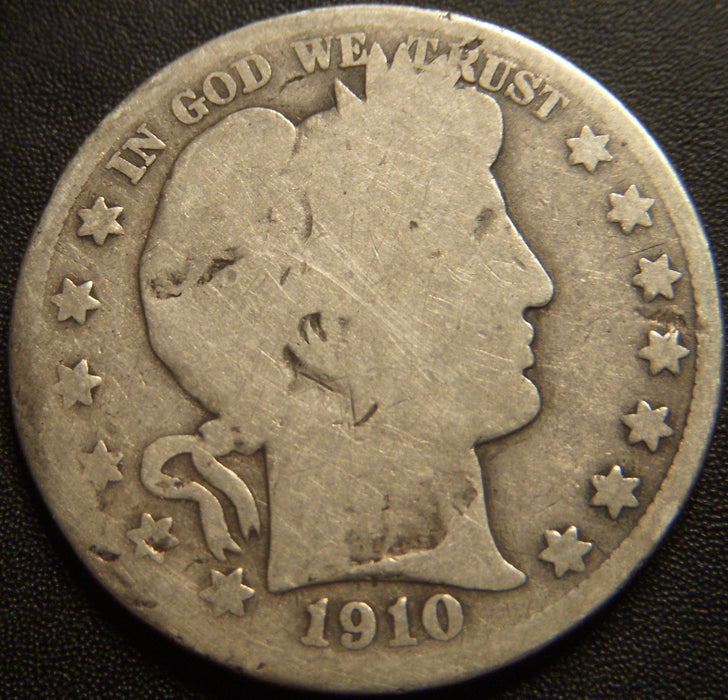 1910 Barber Half Dollar - Good