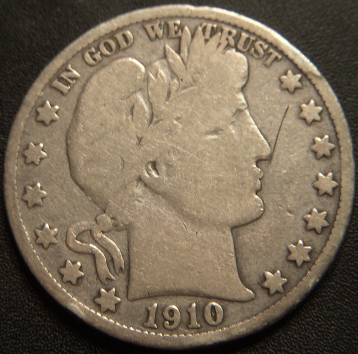1910-S Barber Half Dollar - Good