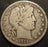 1911 Barber Half Dollar - Very Good