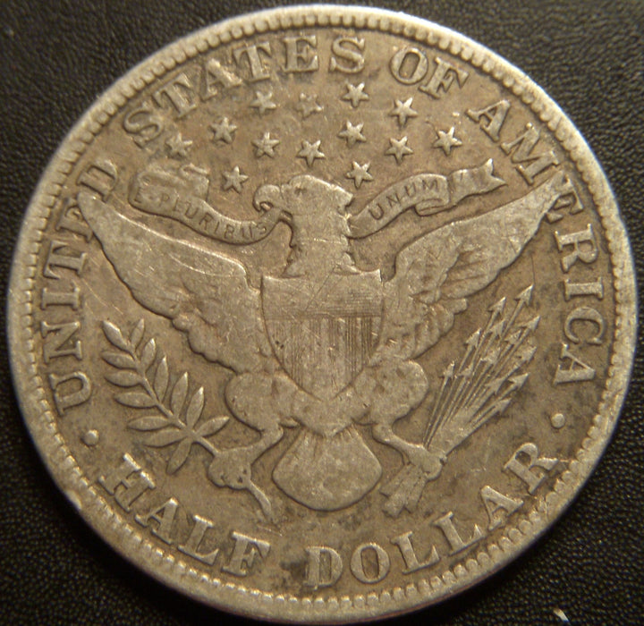 1912 Barber Half Dollar - Very Good