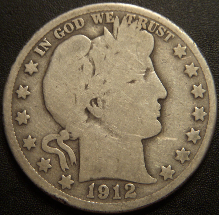 1912-D Barber Half Dollar - Good