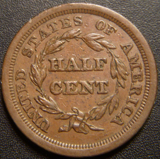 1851 Half Cent - Very Fine