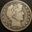 1913-D Barber Half Dollar - Very Good