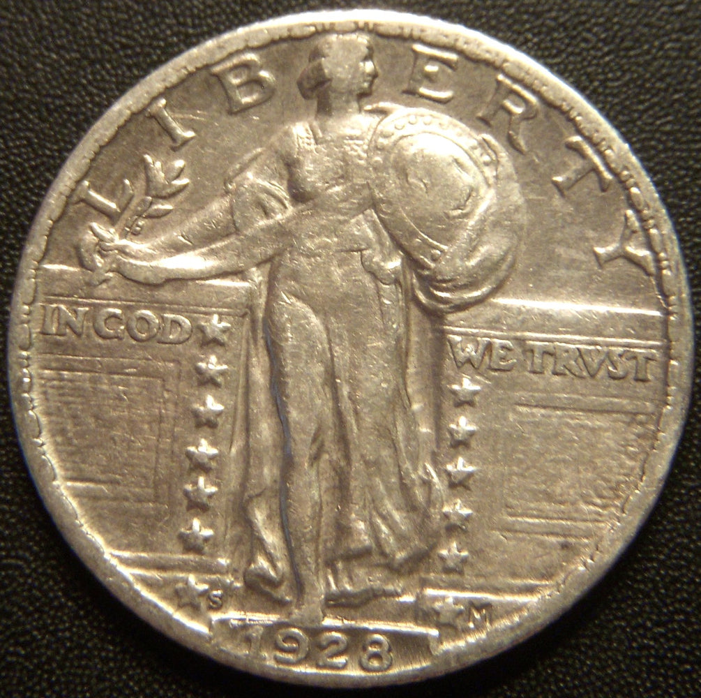 1928-S Standing Quarter - Very Fine
