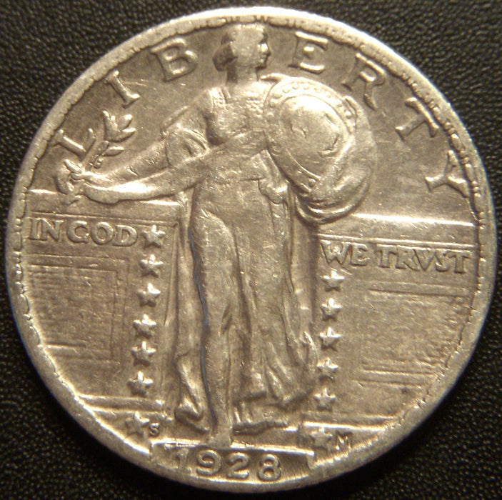 1928-S Standing Quarter - Very Fine