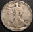 1935-D Walking Half Dollar - Good