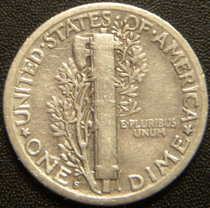 1926-S Mercury Dime - Very Good