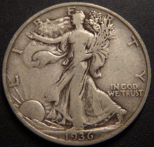 1936 Walking Half Dollar - Fine