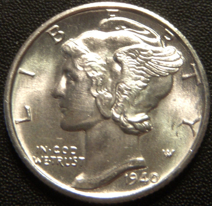 1940-D Mercury Dime - Uncirculated
