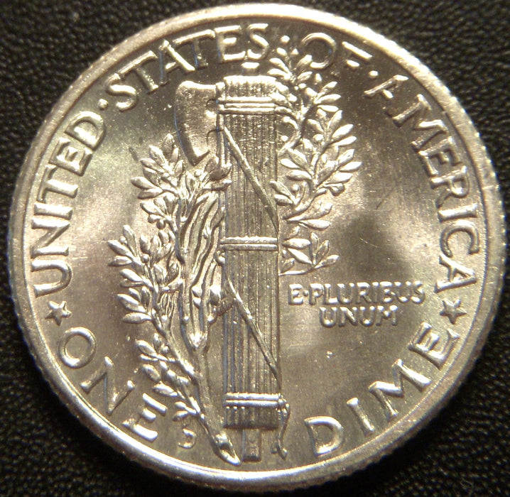 1940-D Mercury Dime - Uncirculated