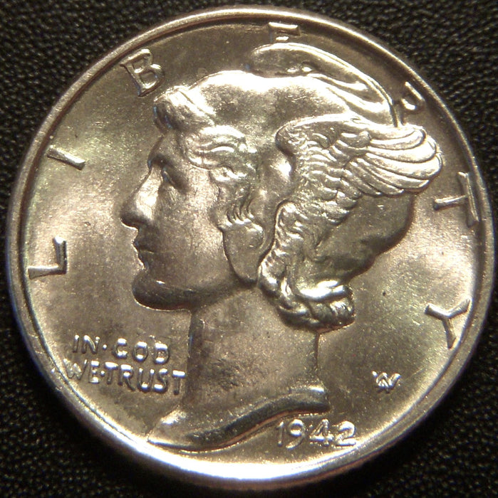 1942 Mercury Dime - Uncirculated
