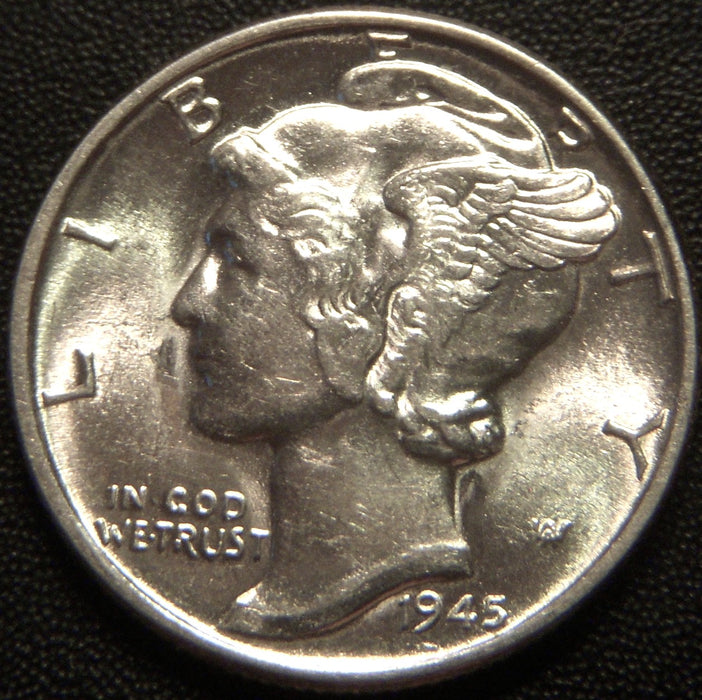 1945 Mercury Dime - Uncirculated