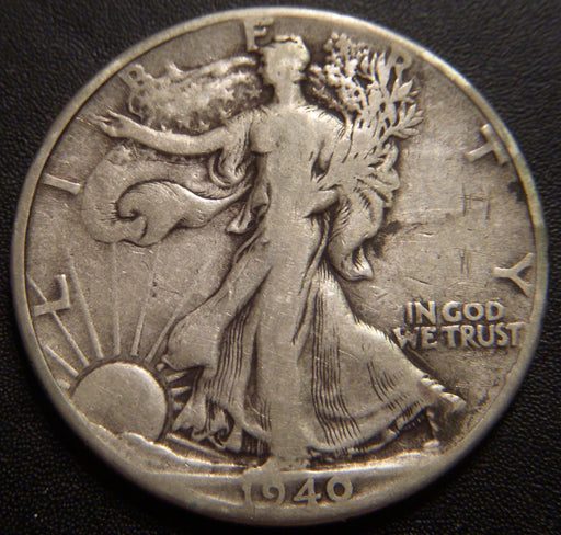 1940 Walking Half Dollar - Fine