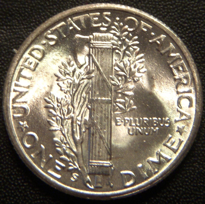 1945-S Mercury Dime - Uncirculated