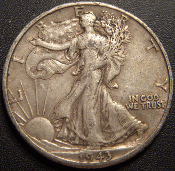 1943-D Walking Half Dollar - Very Fine