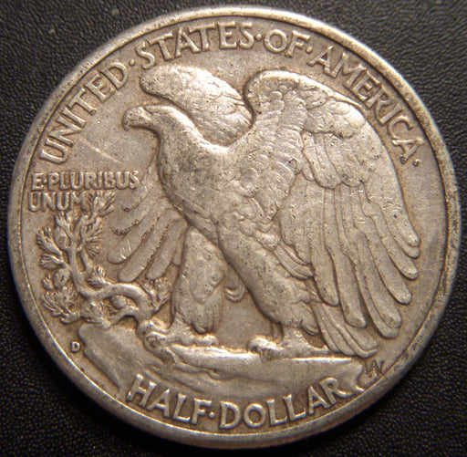 1943-D Walking Half Dollar - Very Fine