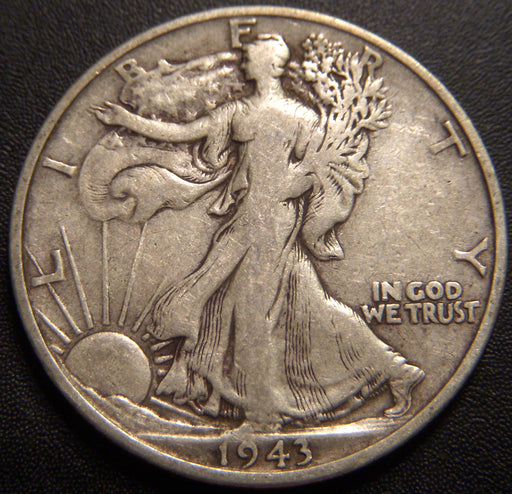 1943-S Walking Half Dollar - Fine