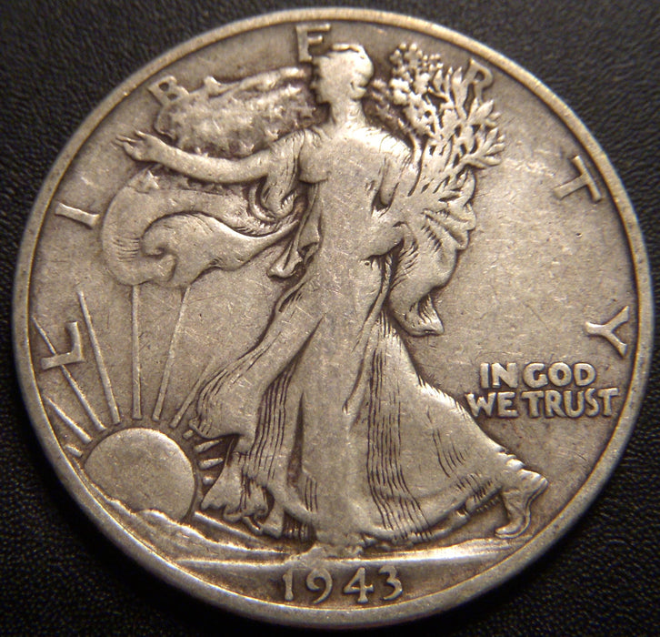 1943-S Walking Half Dollar - Fine