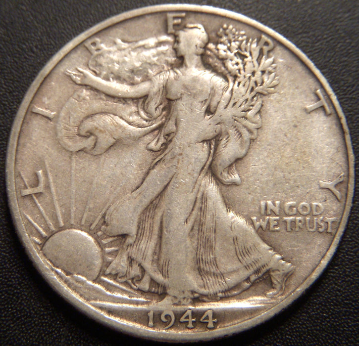 1944-S Walking Half Dollar - Fine
