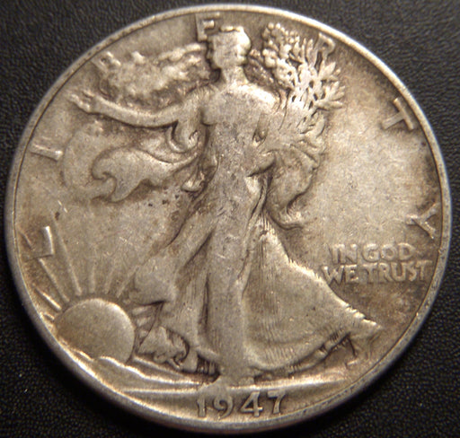 1947 Walking Half Dollar - Fine