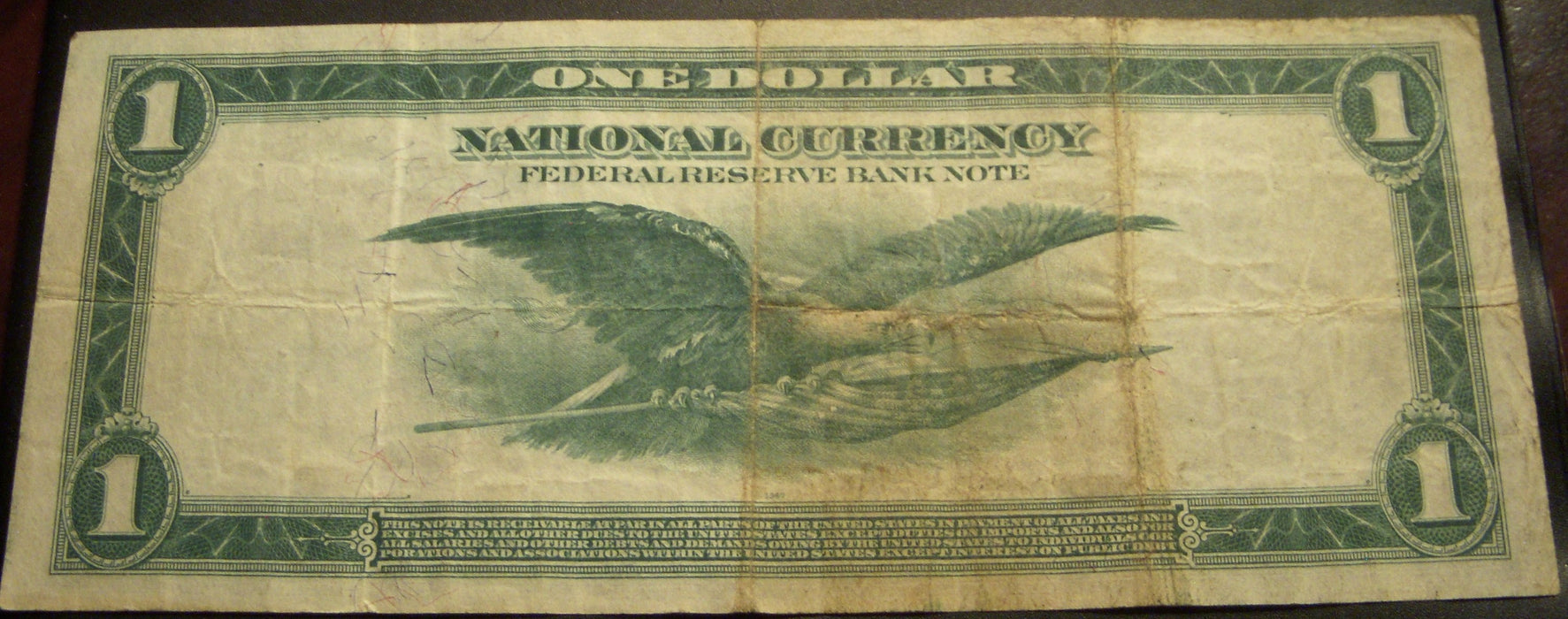 1918 C-3 $1 Federal Reserve Note - FR# 717