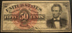 50 Cents Fractional Currency 4th Issue - FR# 1374