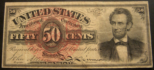 50 Cents Fractional Currency 4th Issue - FR# 1374