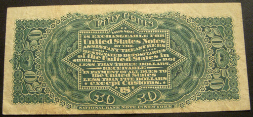 50 Cents Fractional Currency 4th Issue - FR# 1374