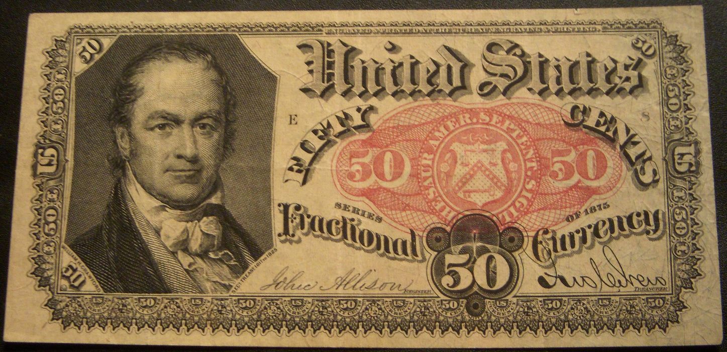 50 Cents Fractional Currency 5th Issue - FR# 1381