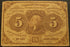 5 Cents Fractional Currency 1st Issue - FR# 1230