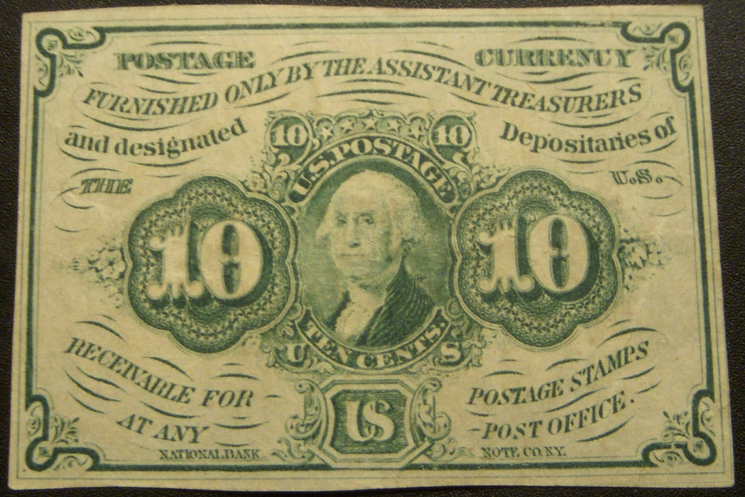 10 Cents Fractional Currency 1st Issue - FR# 1242