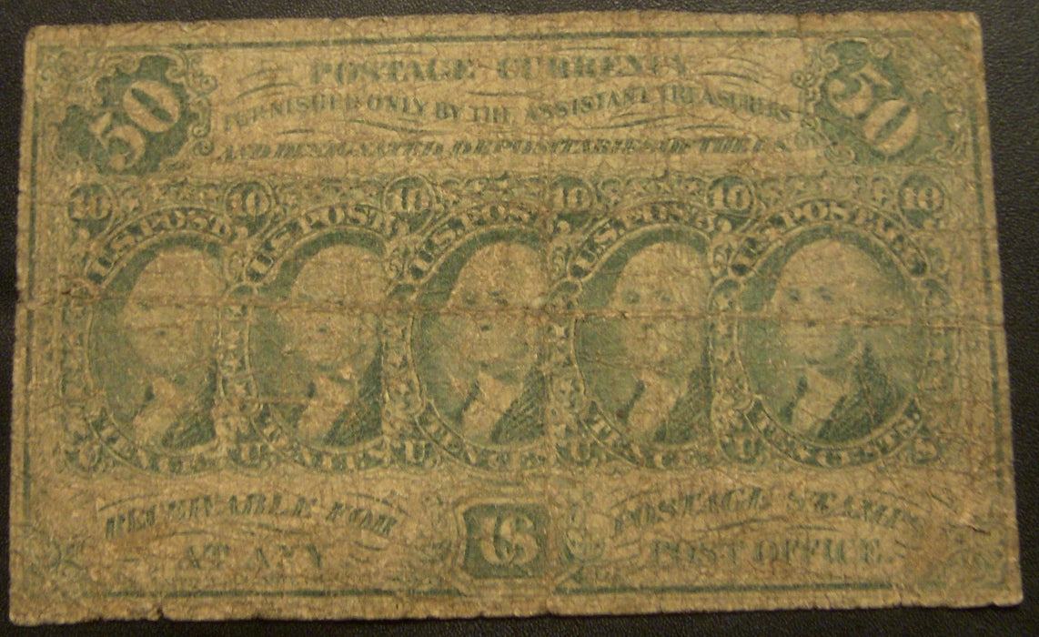 50 Cents Fractional Currency 1st Issue - FR# 1312