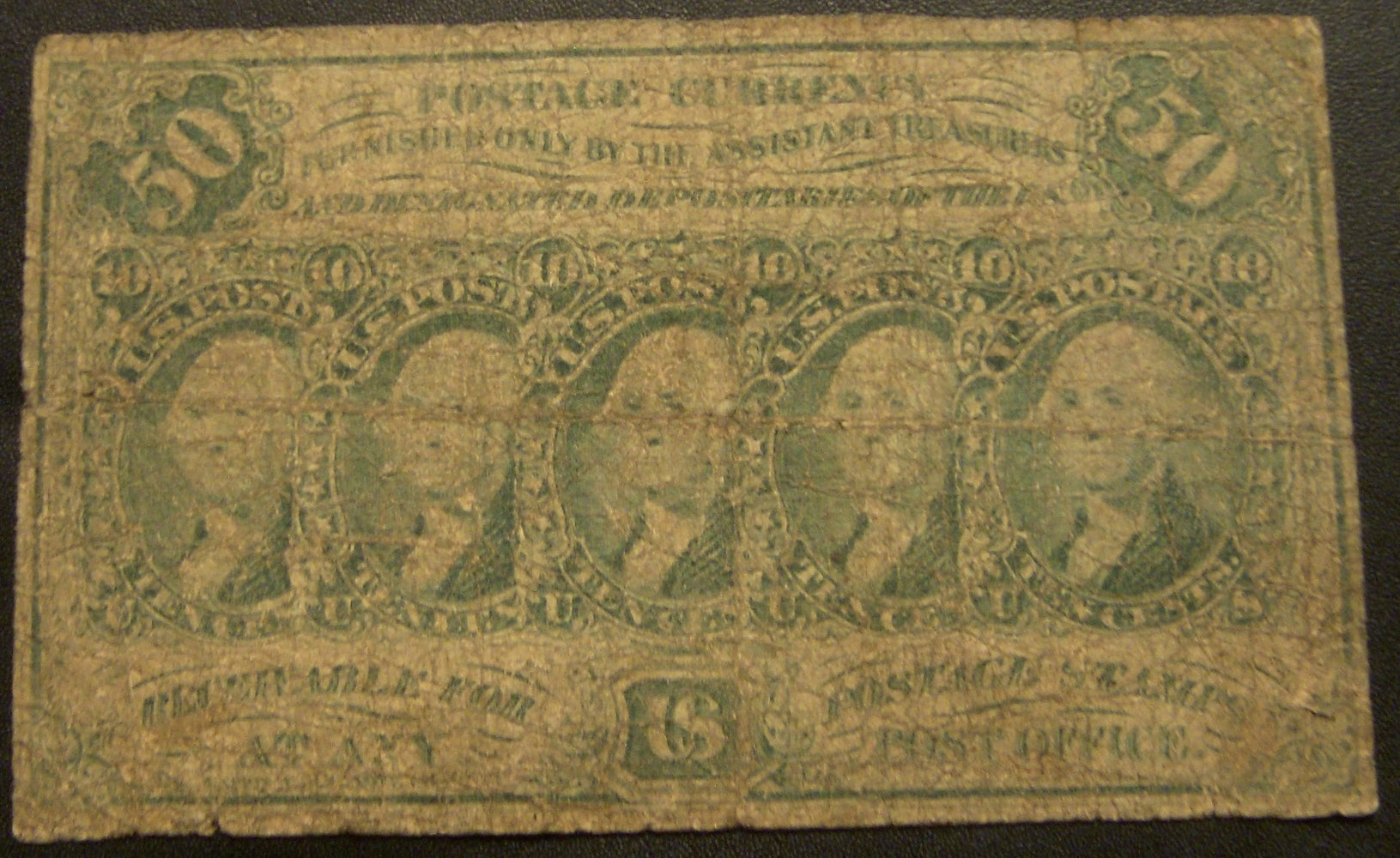 50 Cents Fractional Currency 1st Issue - FR# 1312