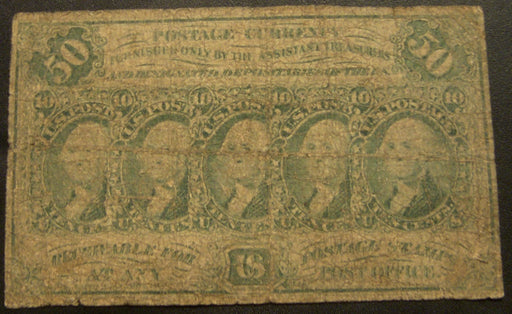 50 Cents Fractional Currency 1st Issue - FR# 1312