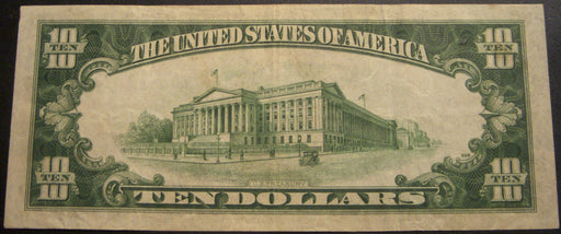 1934A North Africa $10 Silver Certificate - FR# 2309