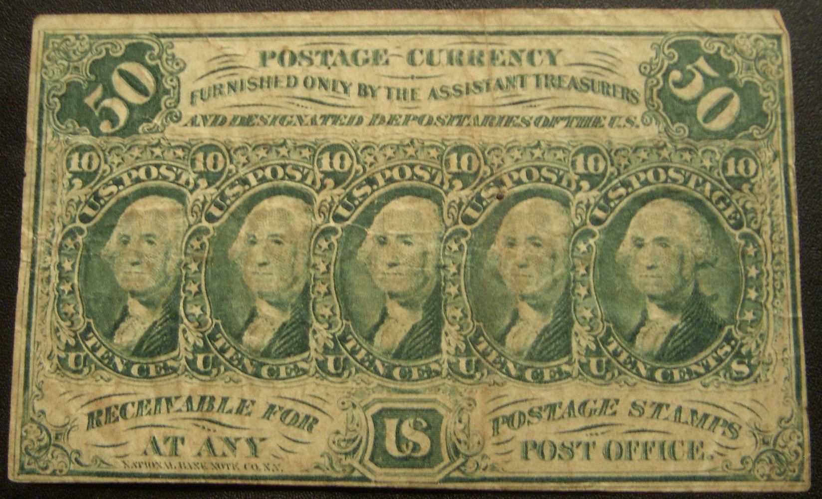 50 Cents Fractional Currency 1st Issue - FR# 1312