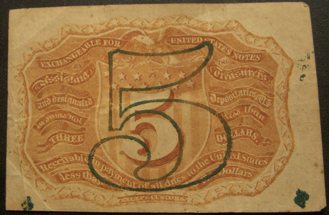 5 Cents Fractional Currency 2nd Issue - FR# 1233