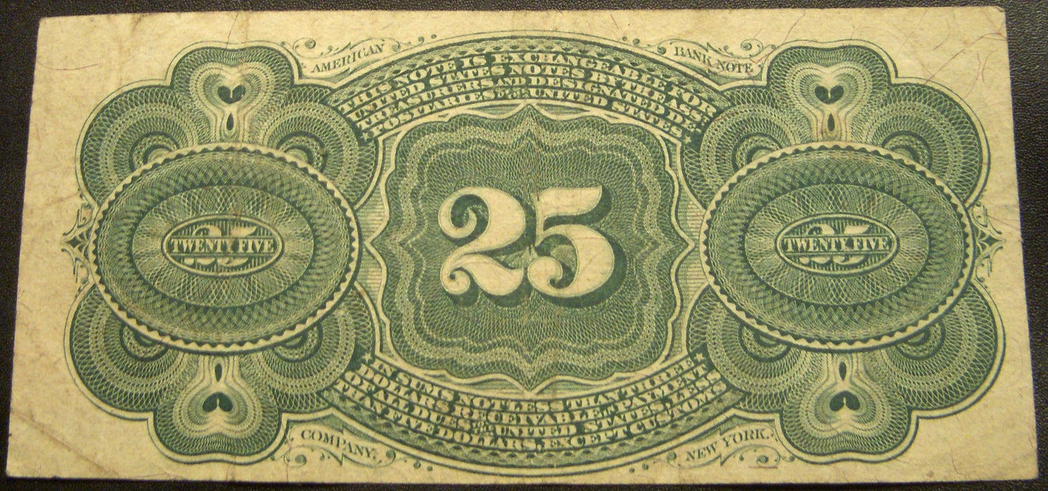 25 Cents Fractional Currency 4th Issue - FR#1302