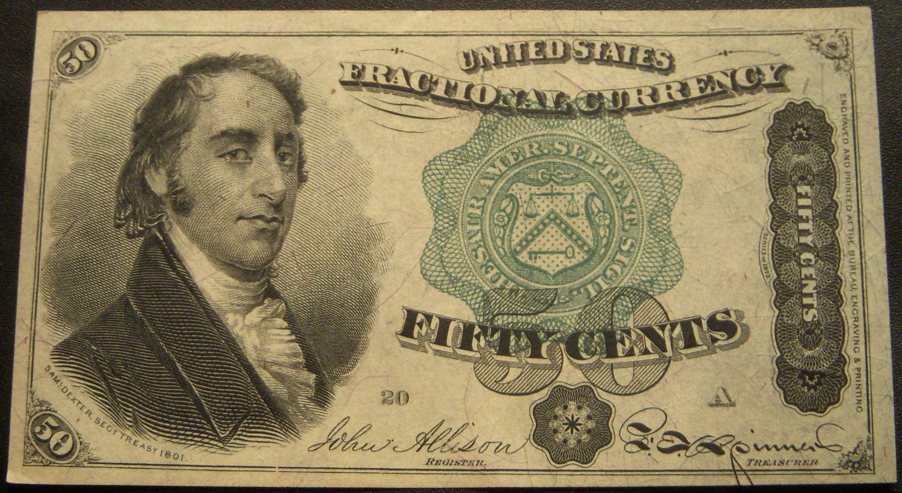 50 Cents Fractional Currency 4th Issue - FR#1379