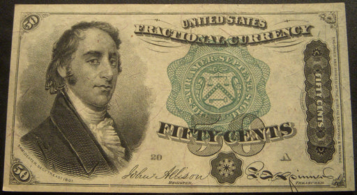 50 Cents Fractional Currency 4th Issue - FR#1379