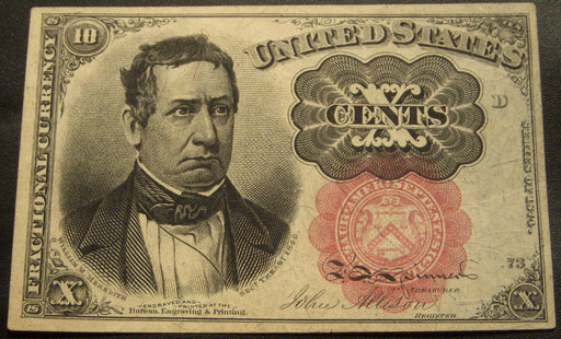 10 Cents Fractional Currency 5th Issue - FR#1266