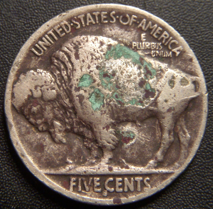 1913-S T2 Buffalo Nickel - Very Good Details