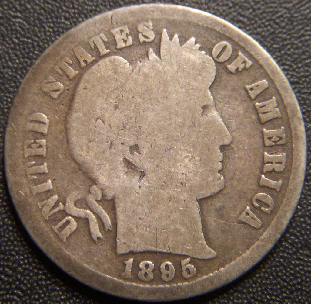 1895 Barber Dime - Good