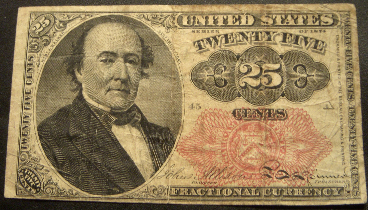 25 Cents Fractional Currency 5th Issue - FR#1309