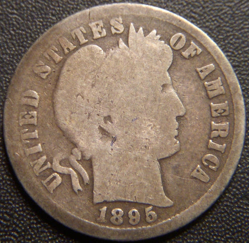 1895 Barber Dime - Good