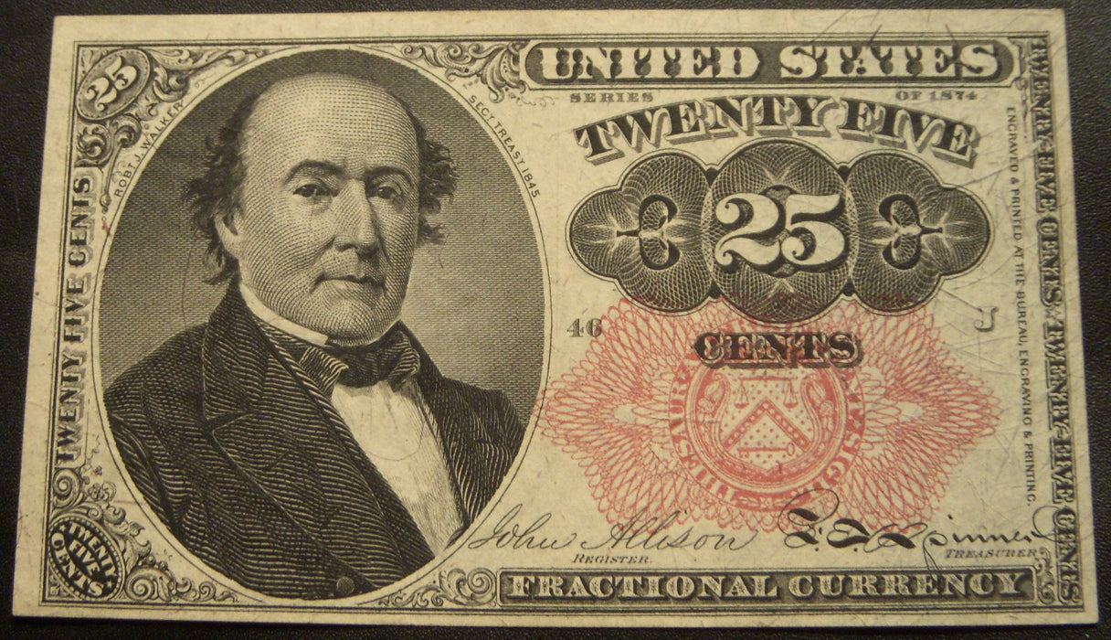 25 Cents Fractional Currency 5th Issue - FR#1308